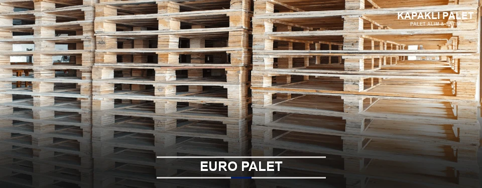 Kapaklı Euro Palet Tedariği