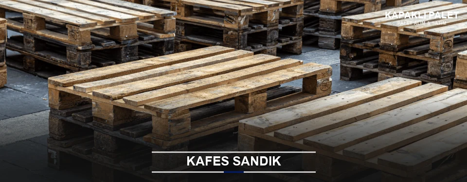 Kapaklı Ahşap Kafes Sandık Kapaklı Ahşap Kafes Sandık